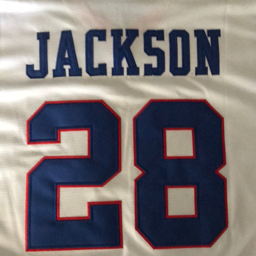 Jackson 28 White Jersey